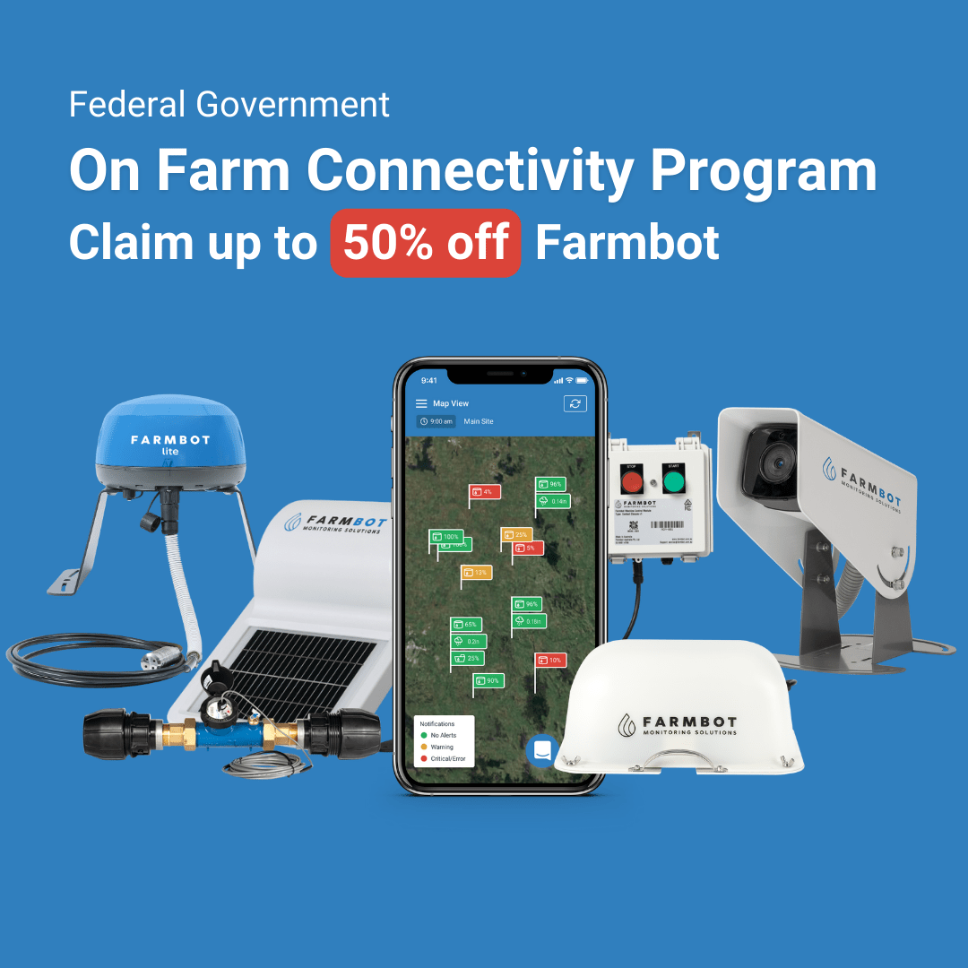farmbot on farm connectivity program