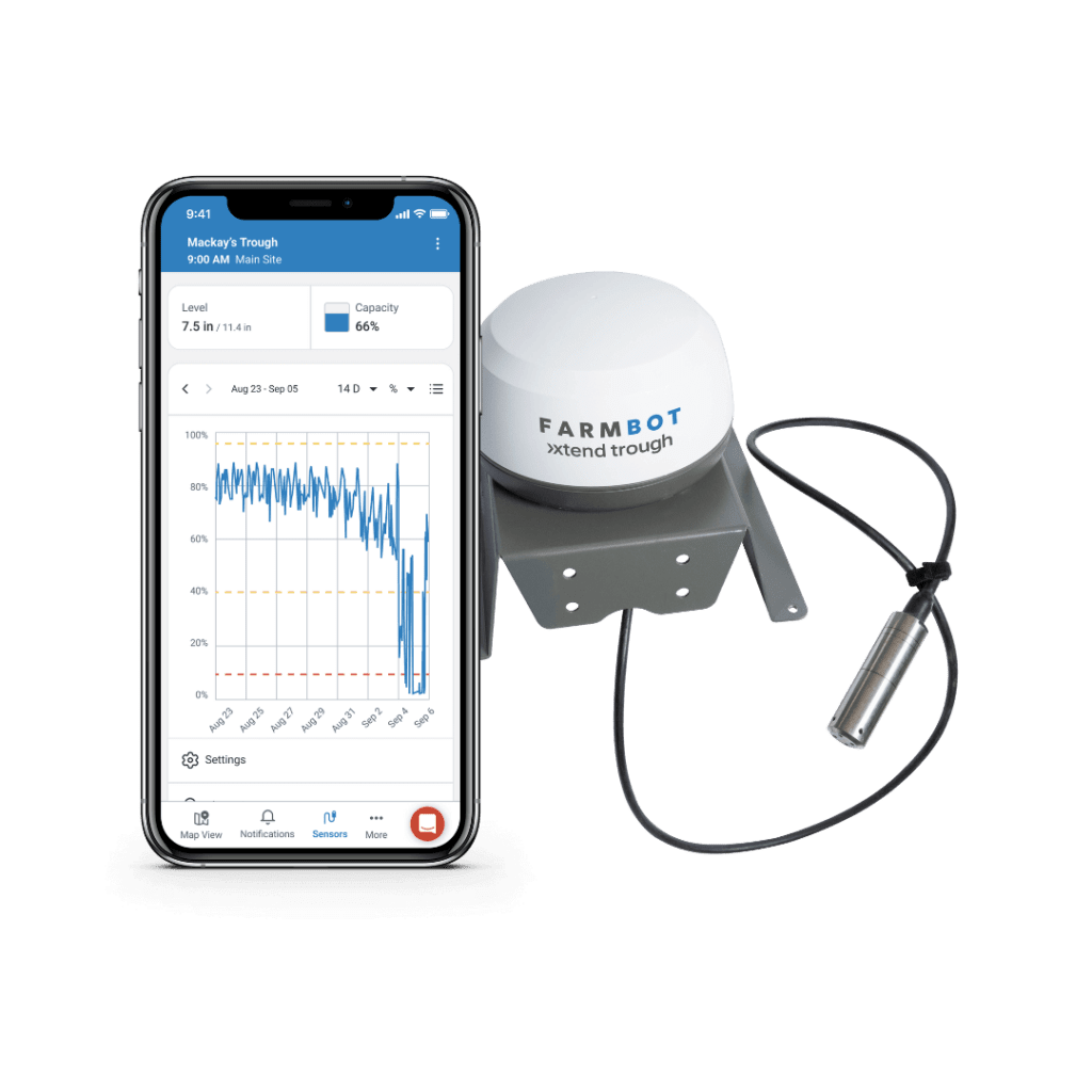 trough water level sensor