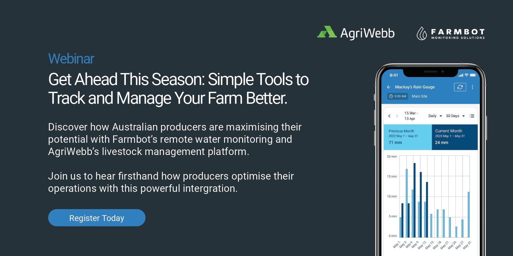 Agriwebb webinar X page