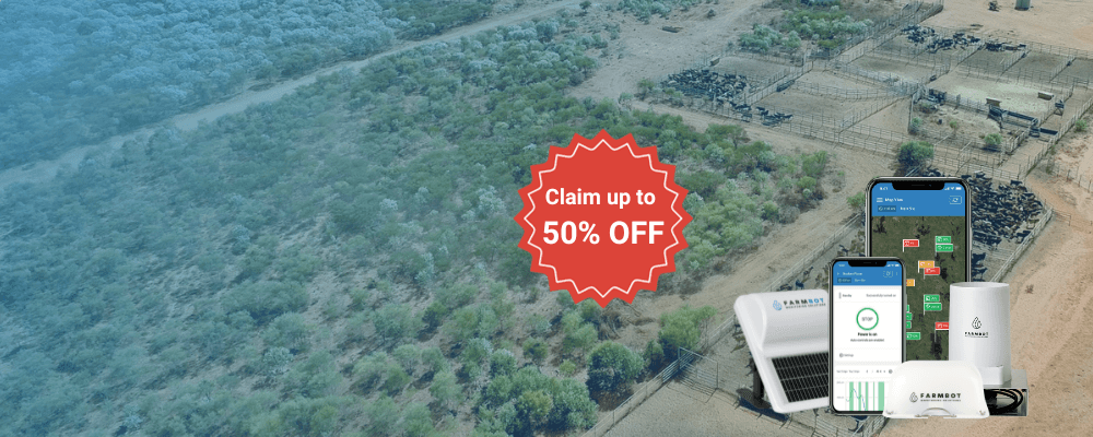 Claim a rebate of up to off Farmbot products