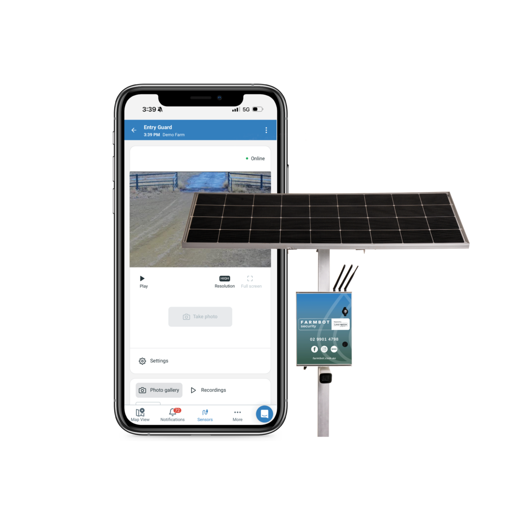 MyFarmbot Mockups security entry guard 2026